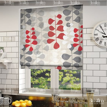 Rèm roman họa tiết