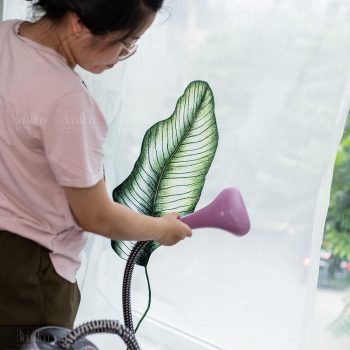 Rèm thêu họa tiết Tropical - Rèm cao cấp