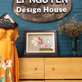 Tranh thêu hoa đào - Tranh cao cấp