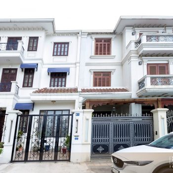 Rèm biệt thự Ciputra thêu hoa sen - Rèm xuất khẩu Bình Minh