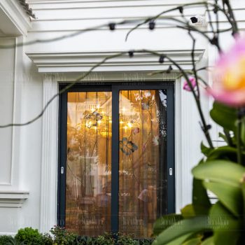 Rèm biệt thự thêu hoa sen - Rèm cửa cao cấp