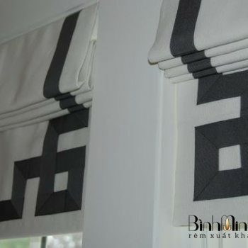 Rèm ép vải tạo viền