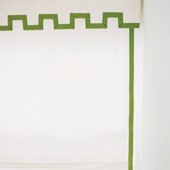 Rèm ép vải tạo viền