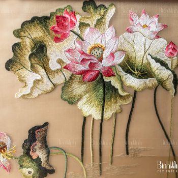 Những mẫu tranh thêu tay cao cấp HOT hiện nay