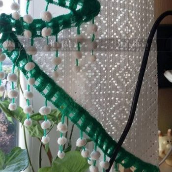 Rèm cửa Vintage giáng sinh - VIN17