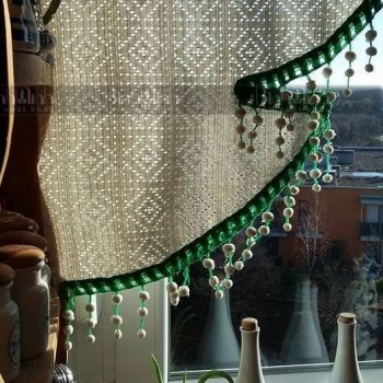 Rèm cửa Vintage giáng sinh - VIN17