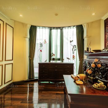Rèm phòng thờ biệt thự đẹp