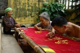 Làng nghề thêu Thượng Lâm một thời hoàng kim