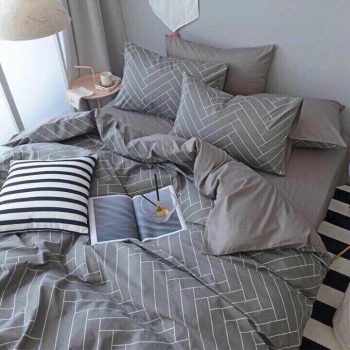 Những mẫu chăn ga giường màu xám phù hợp cho mùa hè 2020