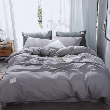 Những mẫu chăn ga giường màu xám phù hợp cho mùa hè 2020