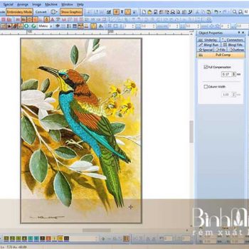 Tranh thêu vi tính